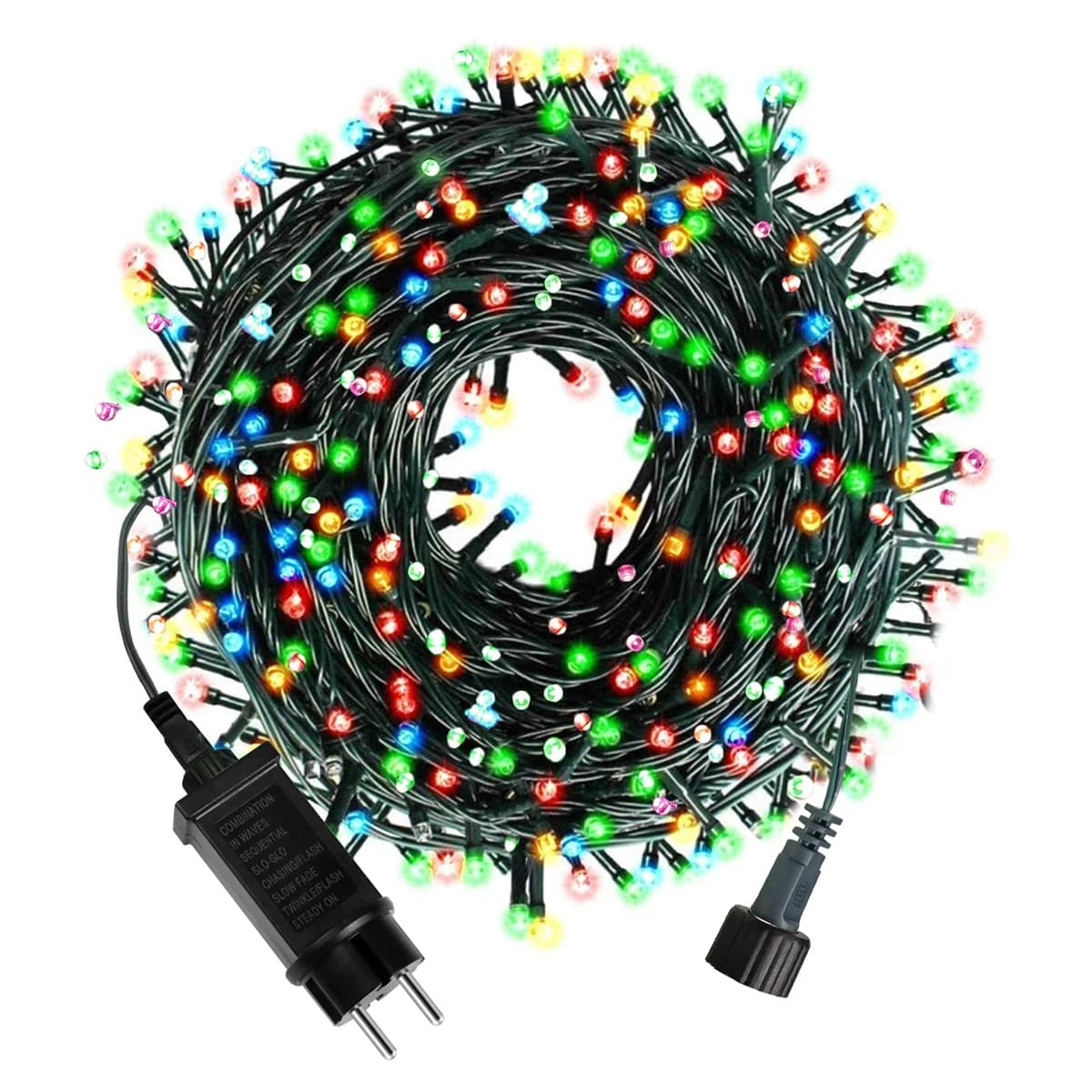 50M 100M Christmas Lights Decorative LED String 110V 220V Outdoor Waterproof Fairy Lights For Wedding Holiday Garden Street Lawn